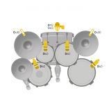 AKG Drum Set Concert I Microphone Package