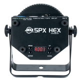 American DJ 5PX HEX LED Par fixture with 5 x 12-Watt, 6-IN-1 HEX LEDs