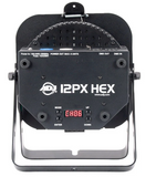 American DJ 12PX HEX LED Par fixture with 12 x 12-Watt, 6-IN-1 HEX LEDs