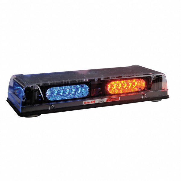 Red/Blue Low Profile Mini Light Bar, LED, Magnetic Mounting, 6 Heads FREE SHIPPING
